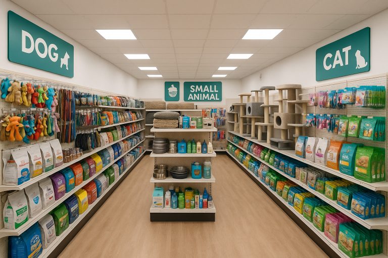 Pet retail store