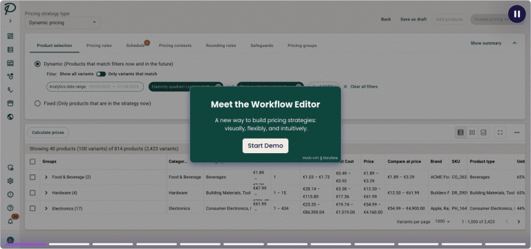 Workflow Editor GIF